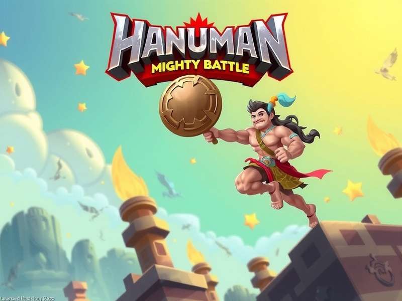Hanuman Mighty Battle Game Cover